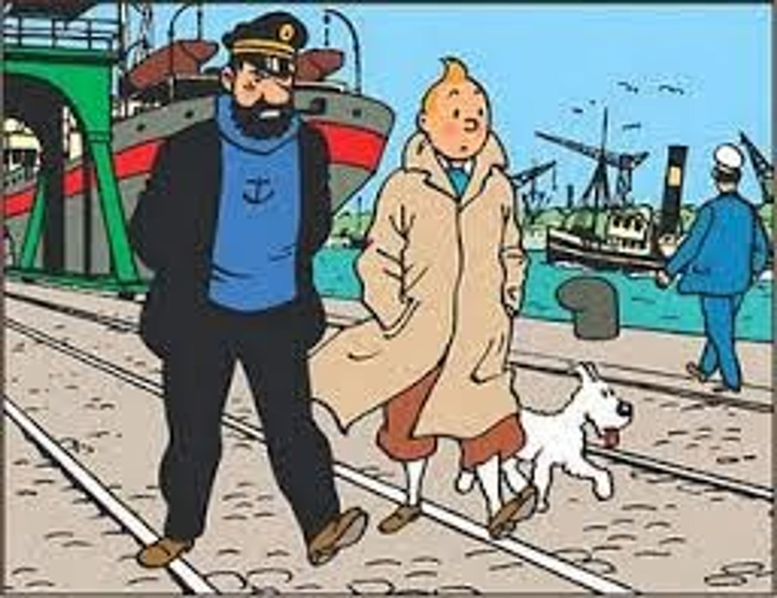 Los dibujos marinos de Hergé, imaginación o realidad
